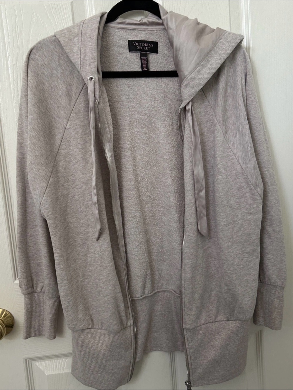 Victoria's Secret Heather Beige Cozy Oversized Hoodie